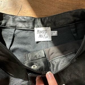 Princess Polly faux leather pants